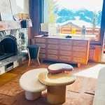 Apartment Chaleureux, Recemment Renove, Offrant Vue Imprenable Sur Les Montagnes *